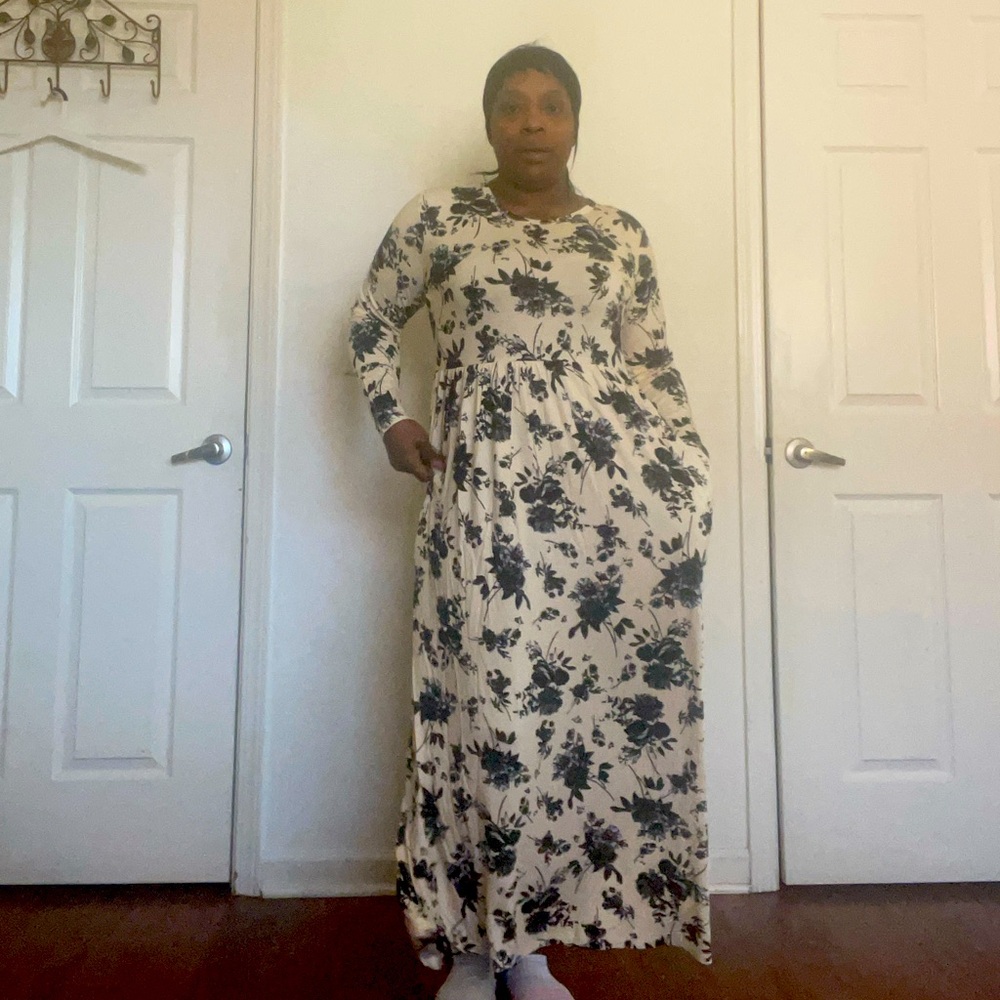 Long maxi dress